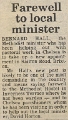 19820903 BERNARD HALL MINISTER RETIRES CN